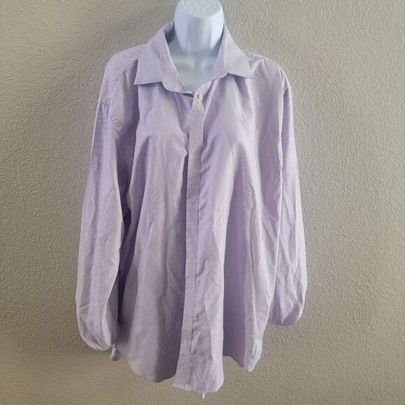 Black label by ruffini long sleeve button down size xl slim fit - Picture 1 of 3